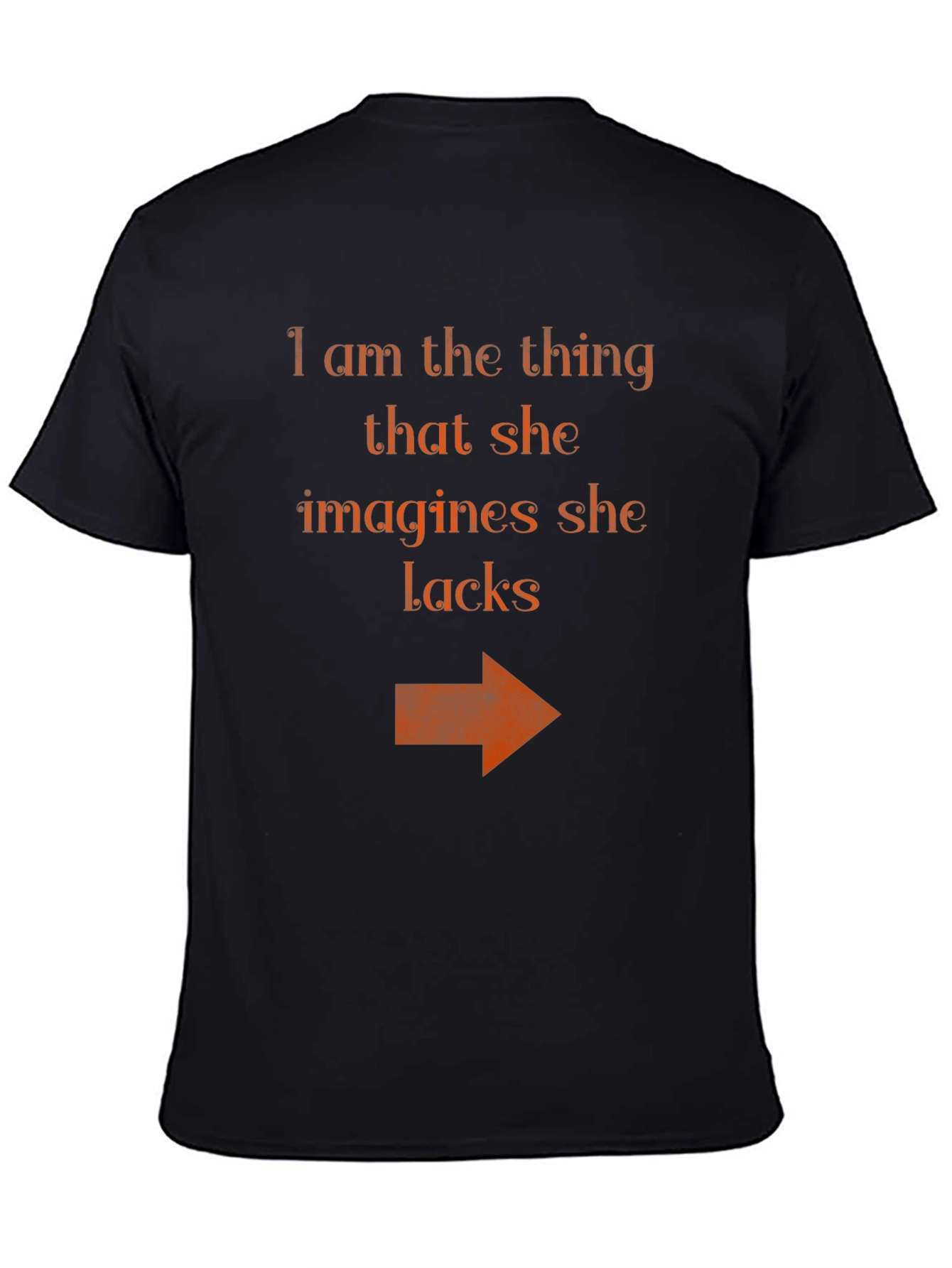 Humorous I Am The Thing Graphic Tee