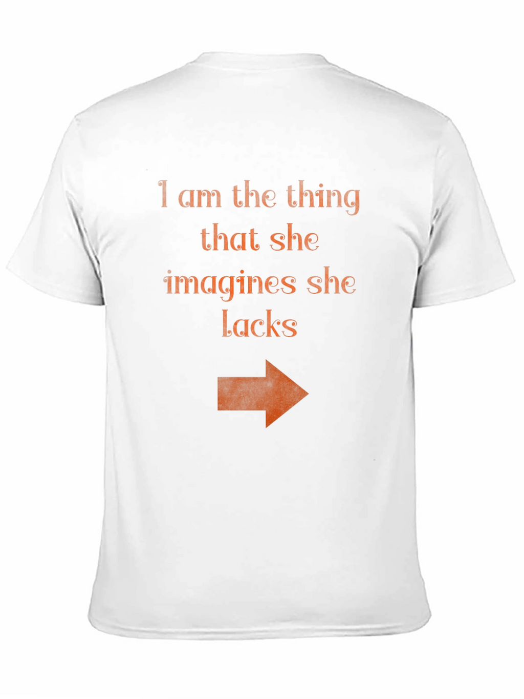 Humorous I Am The Thing Graphic Tee