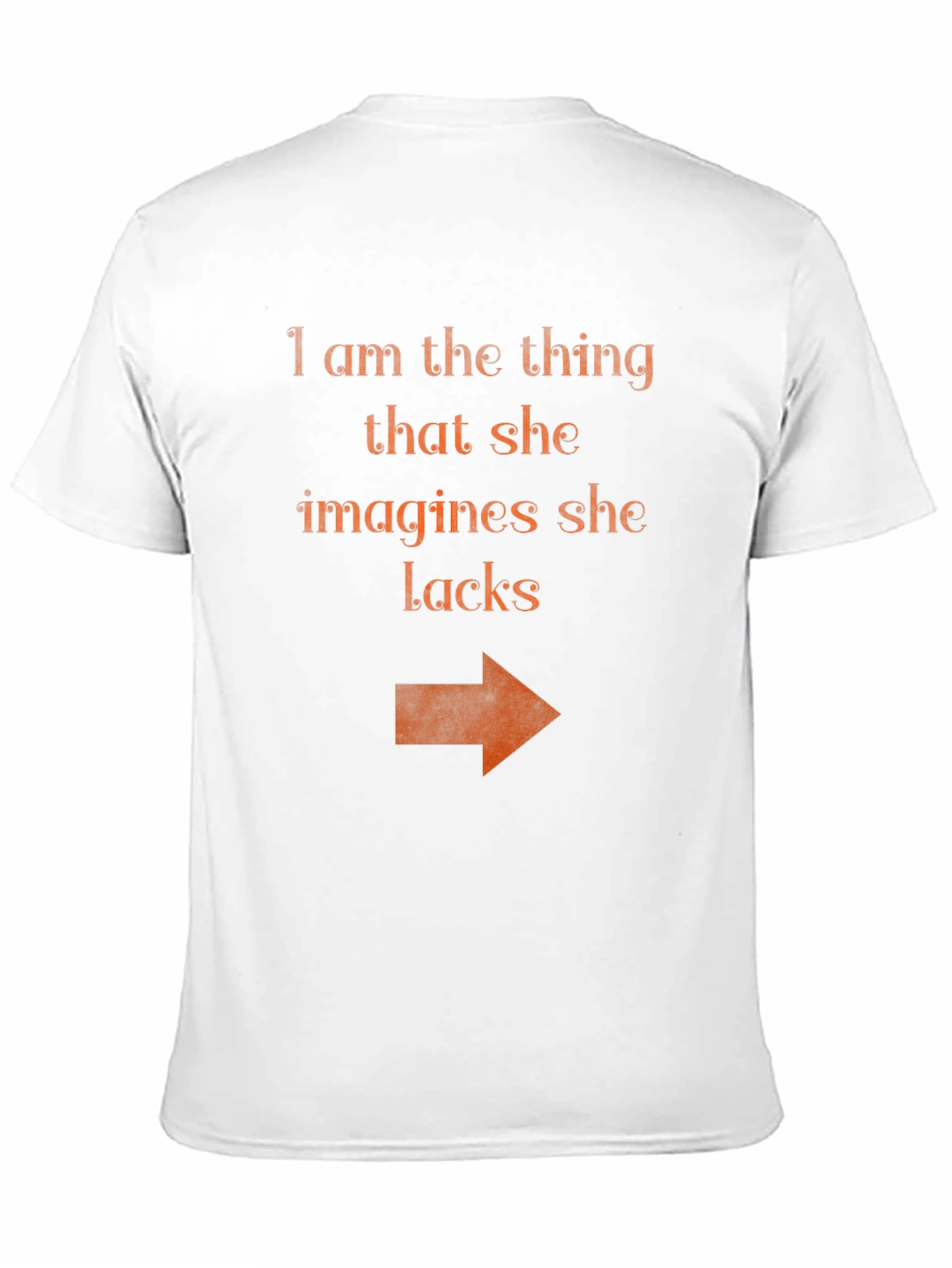 Humorous I Am The Thing Graphic Tee