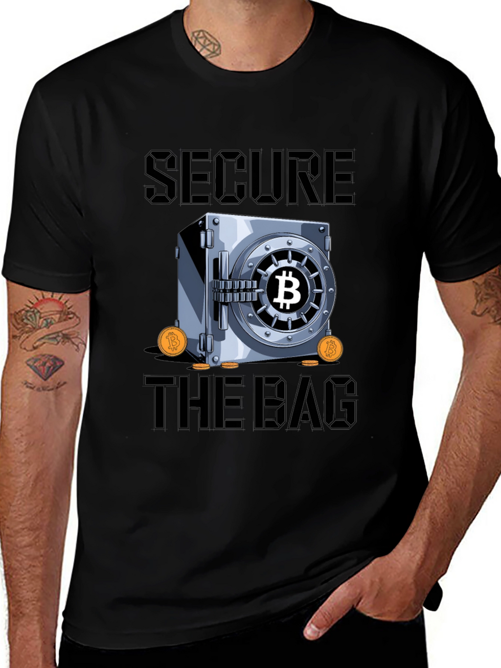 Secure the Bag Bitcoin T-Shirt