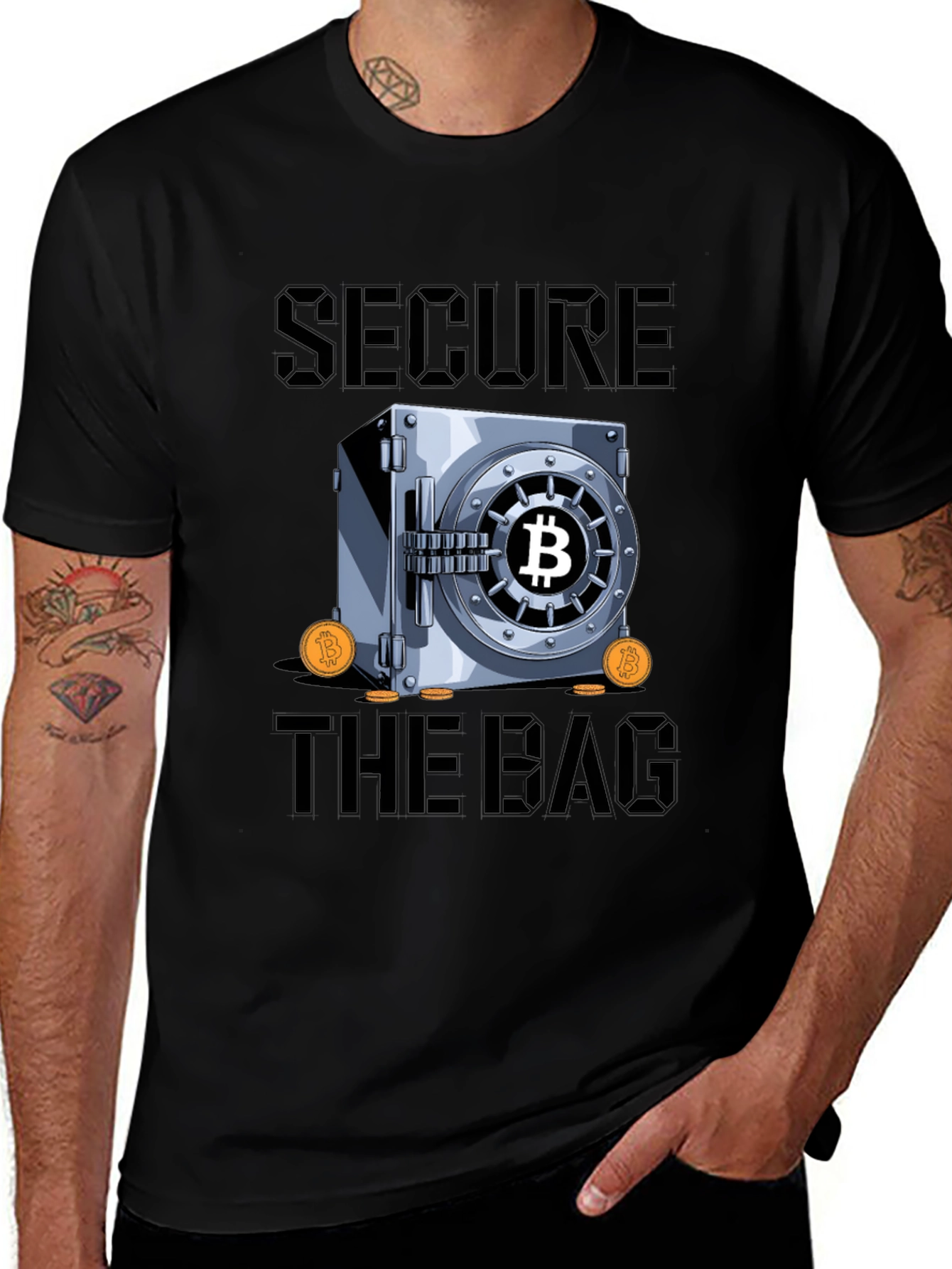 Secure the Bag Bitcoin T-Shirt
