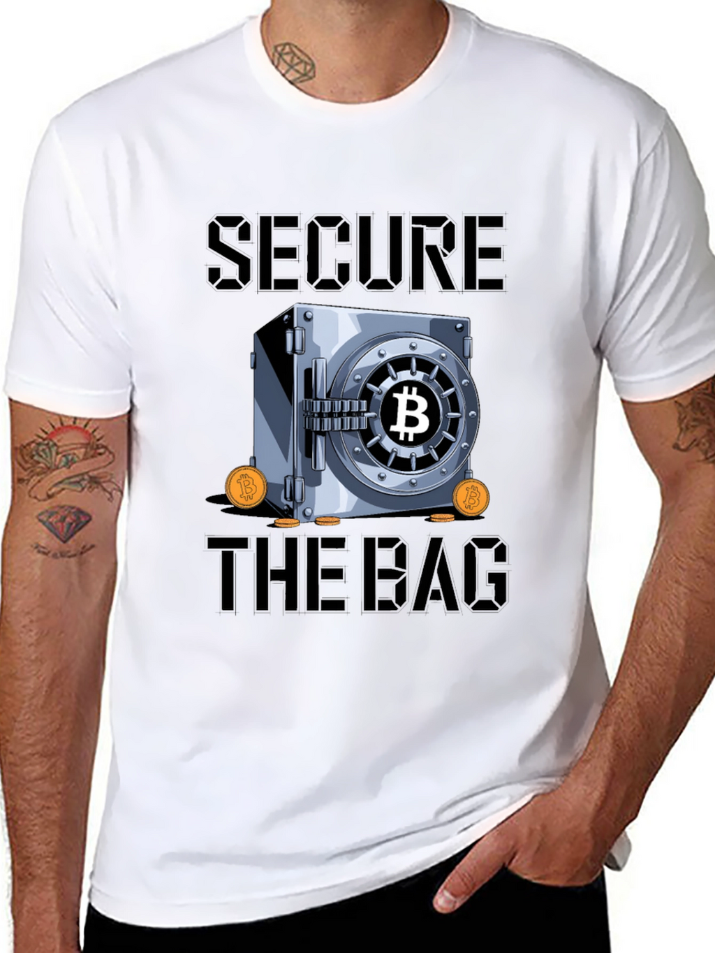 Secure the Bag Bitcoin T-Shirt