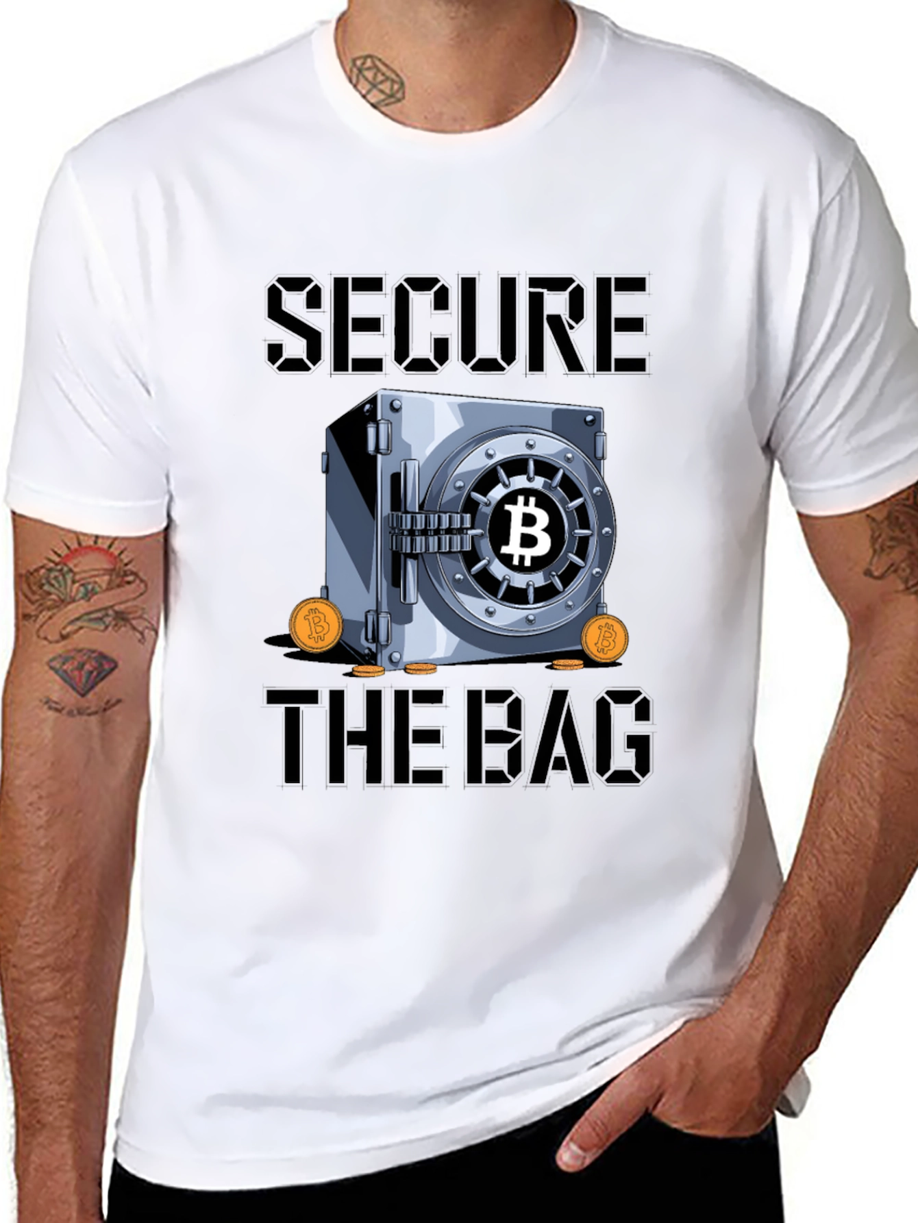 Secure the Bag Bitcoin T-Shirt