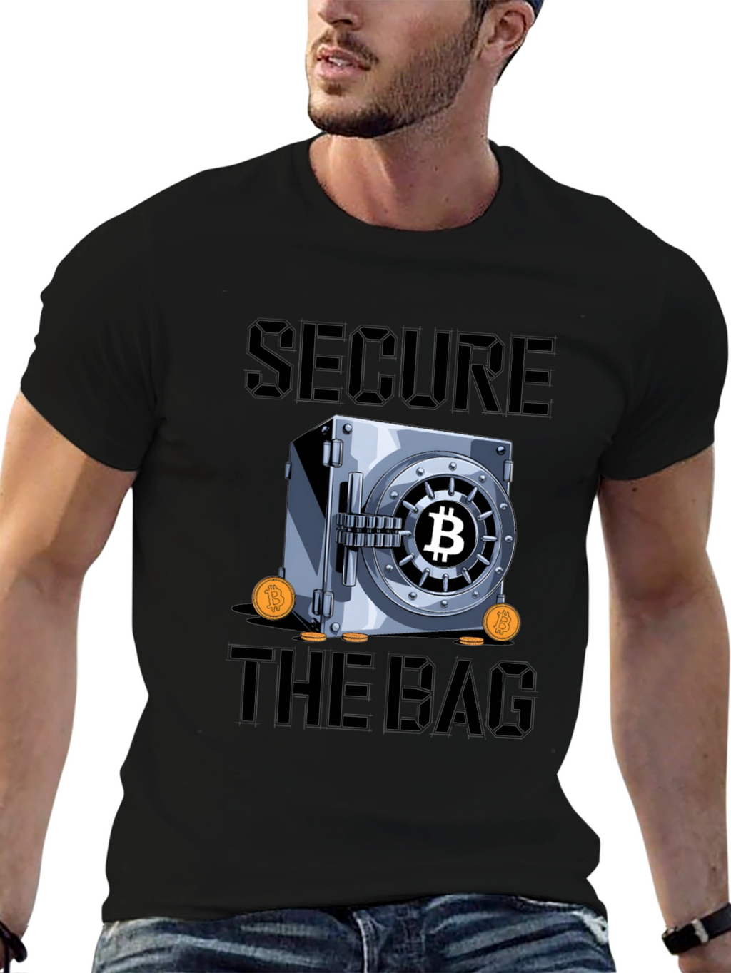 Secure the Bag Bitcoin T-Shirt