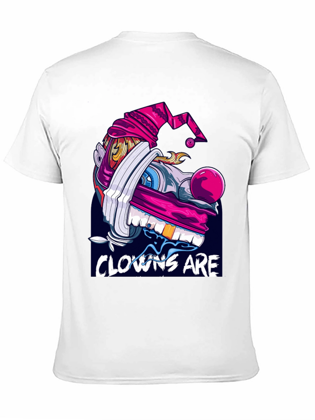 Clown Graphic Black T-Shirt