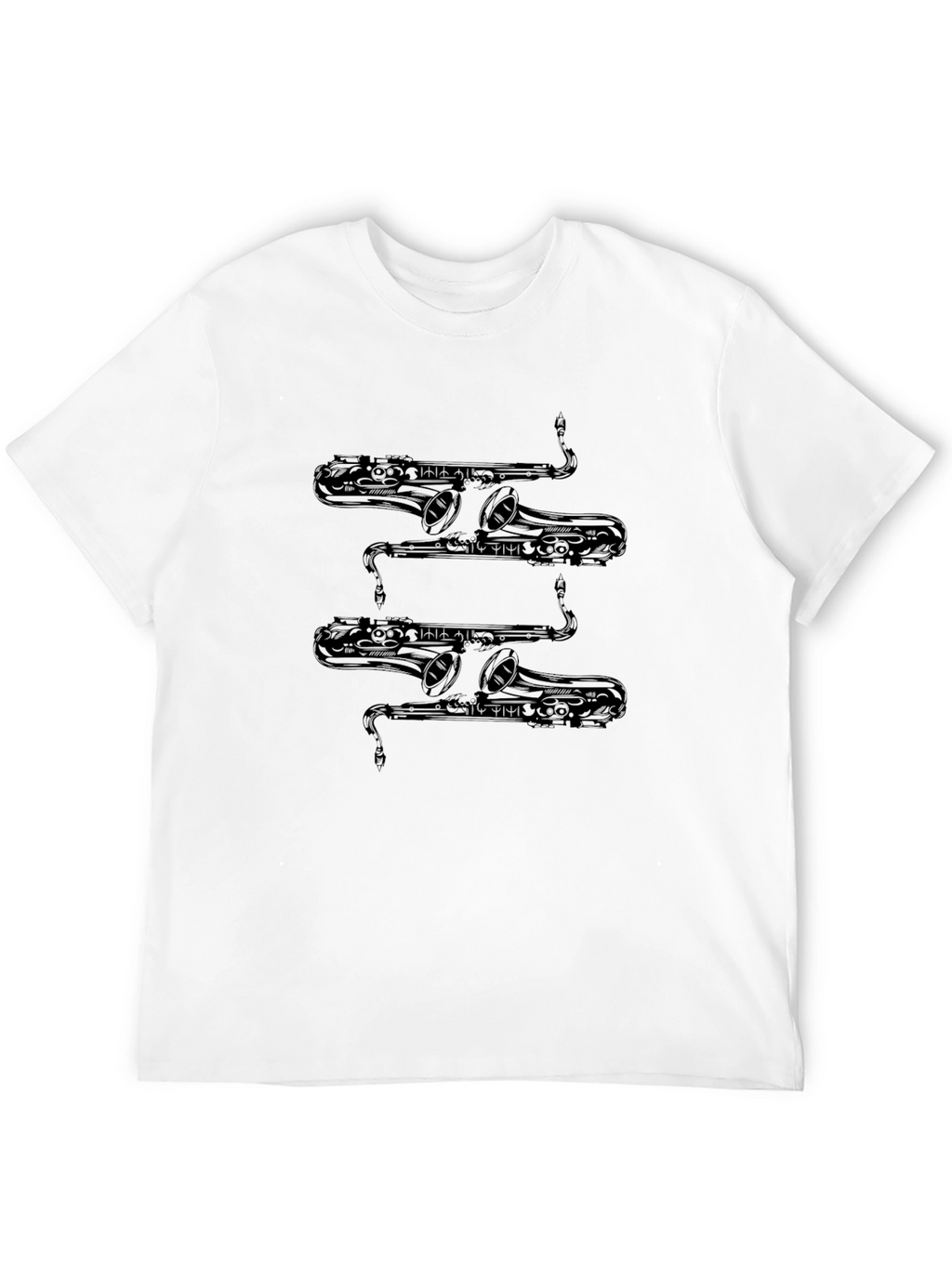 Saxophone T-Shirt - Cool Music Tee