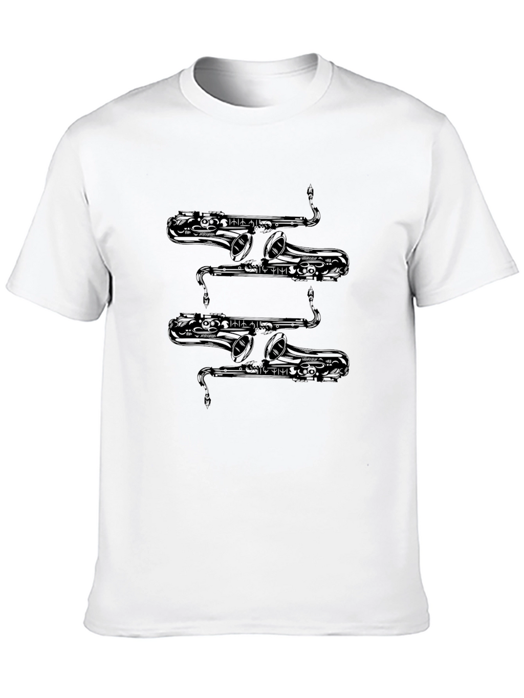 Saxophone T-Shirt - Cool Music Tee