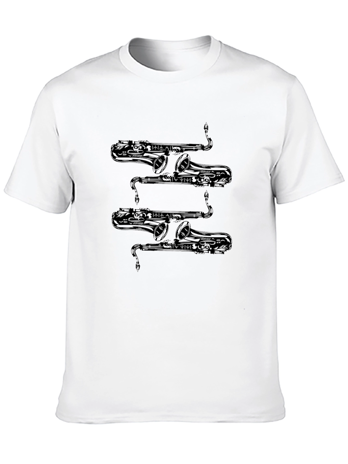 Saxophone T-Shirt - Cool Music Tee