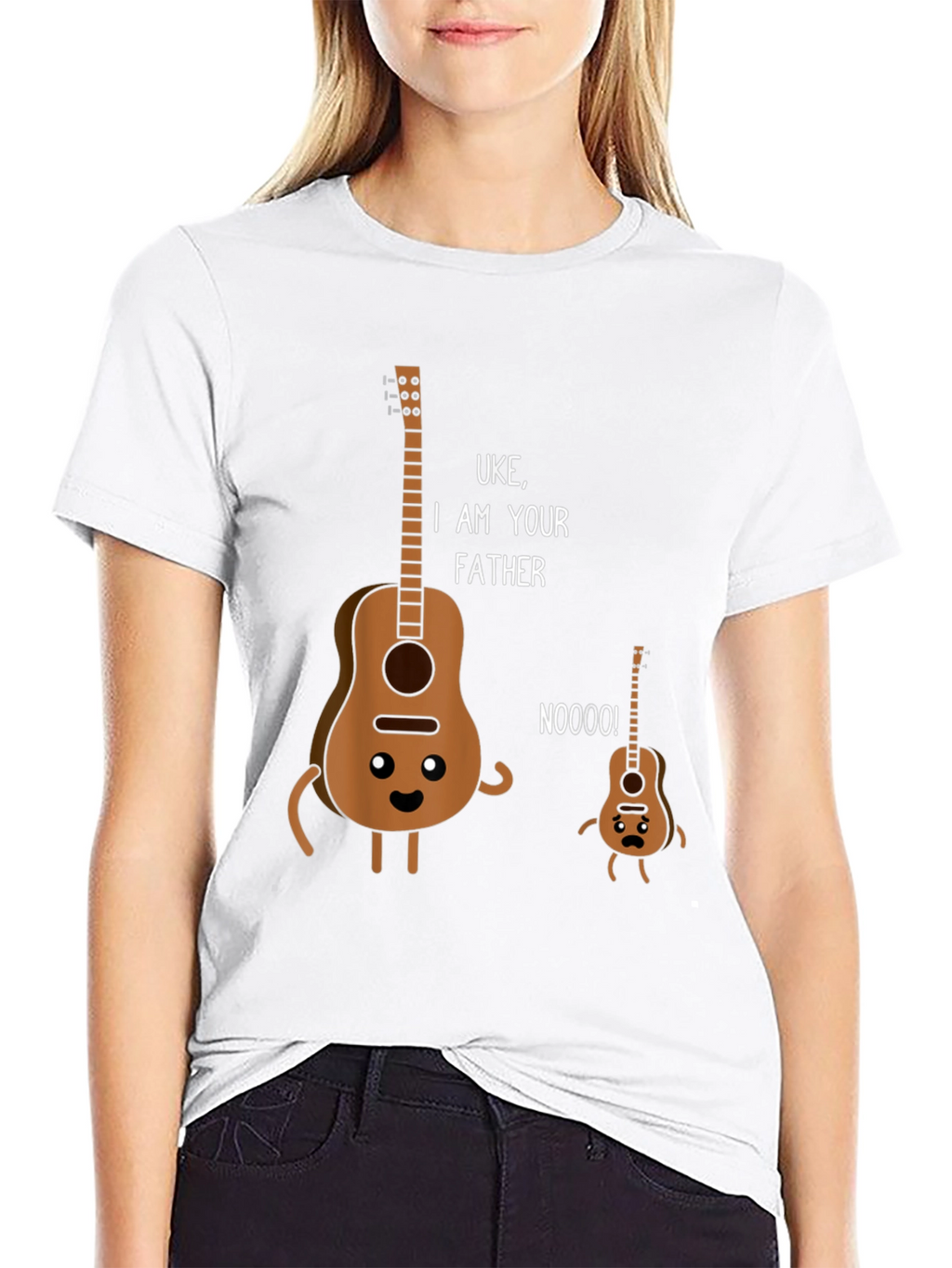 Uke I Am Your Father Funny Guitar T-Shirt