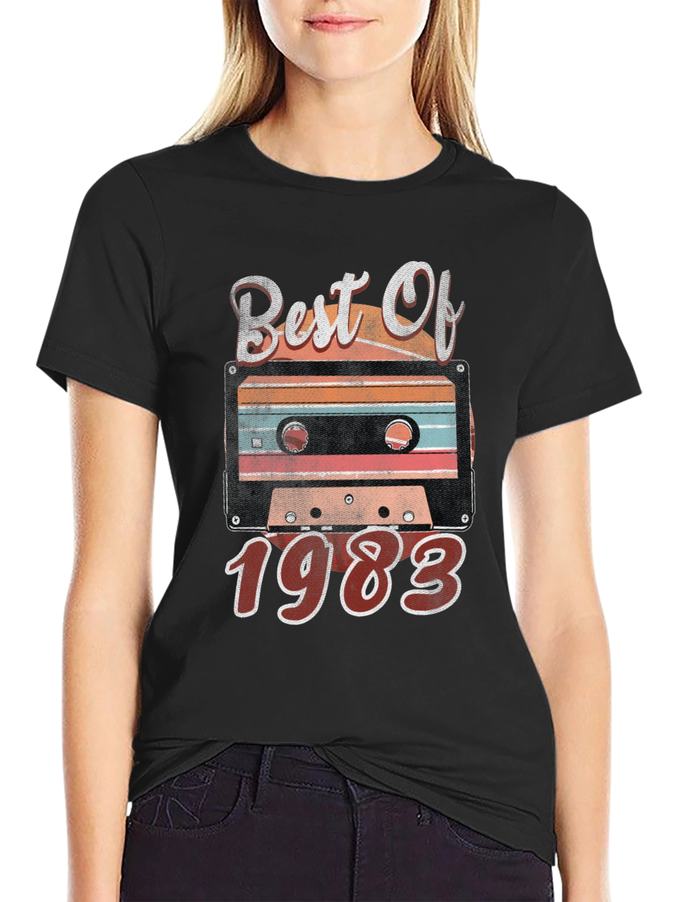 Best of 1983 Cassette Tape Graphic T-Shirt