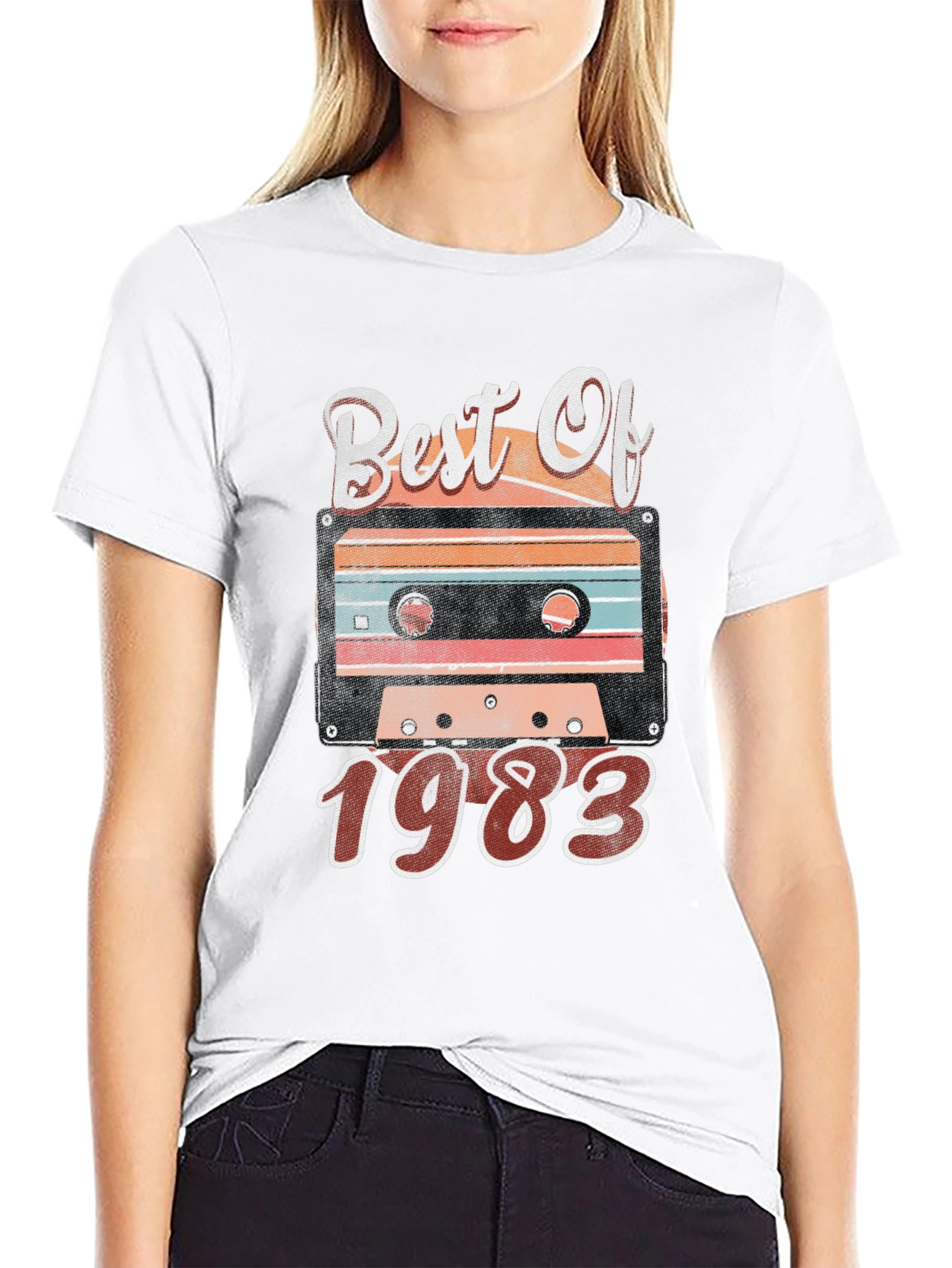 Best of 1983 Cassette Tape Graphic T-Shirt