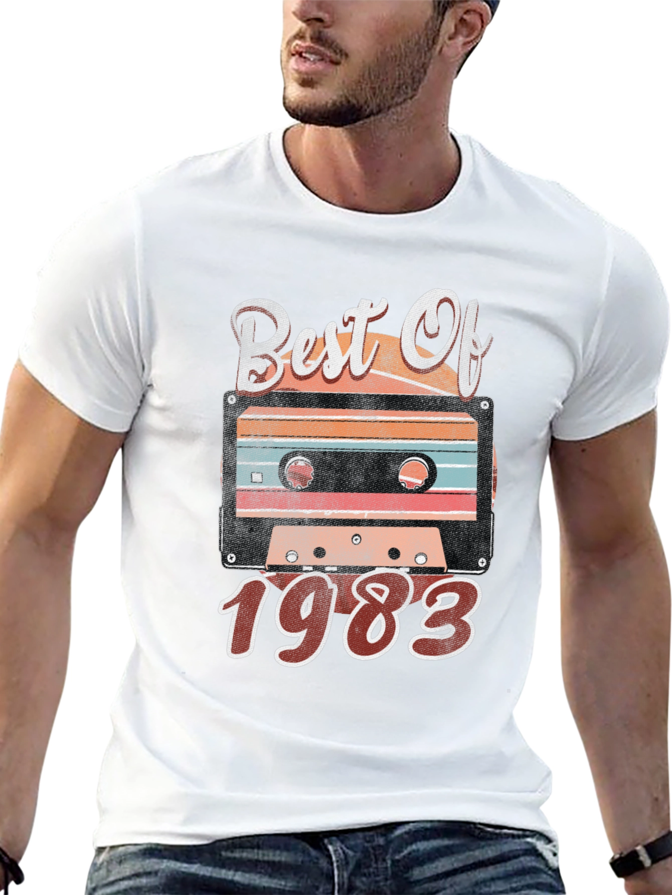 Best of 1983 Cassette Tape Graphic T-Shirt