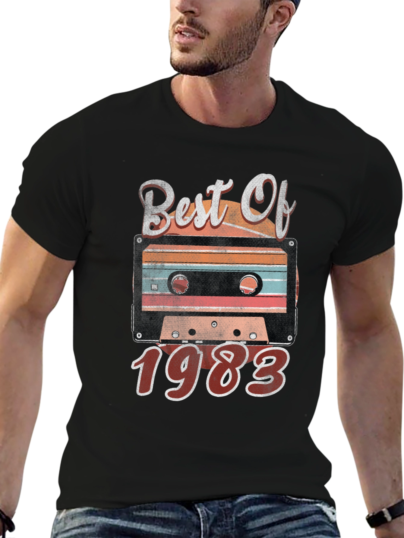 Best of 1983 Cassette Tape Graphic T-Shirt