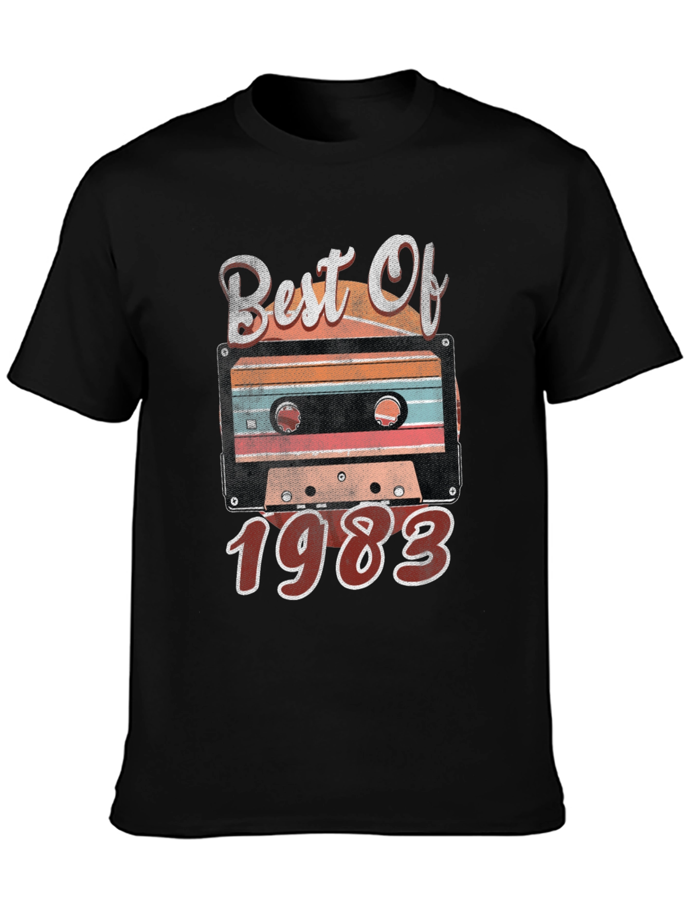 Best of 1983 Cassette Tape Graphic T-Shirt
