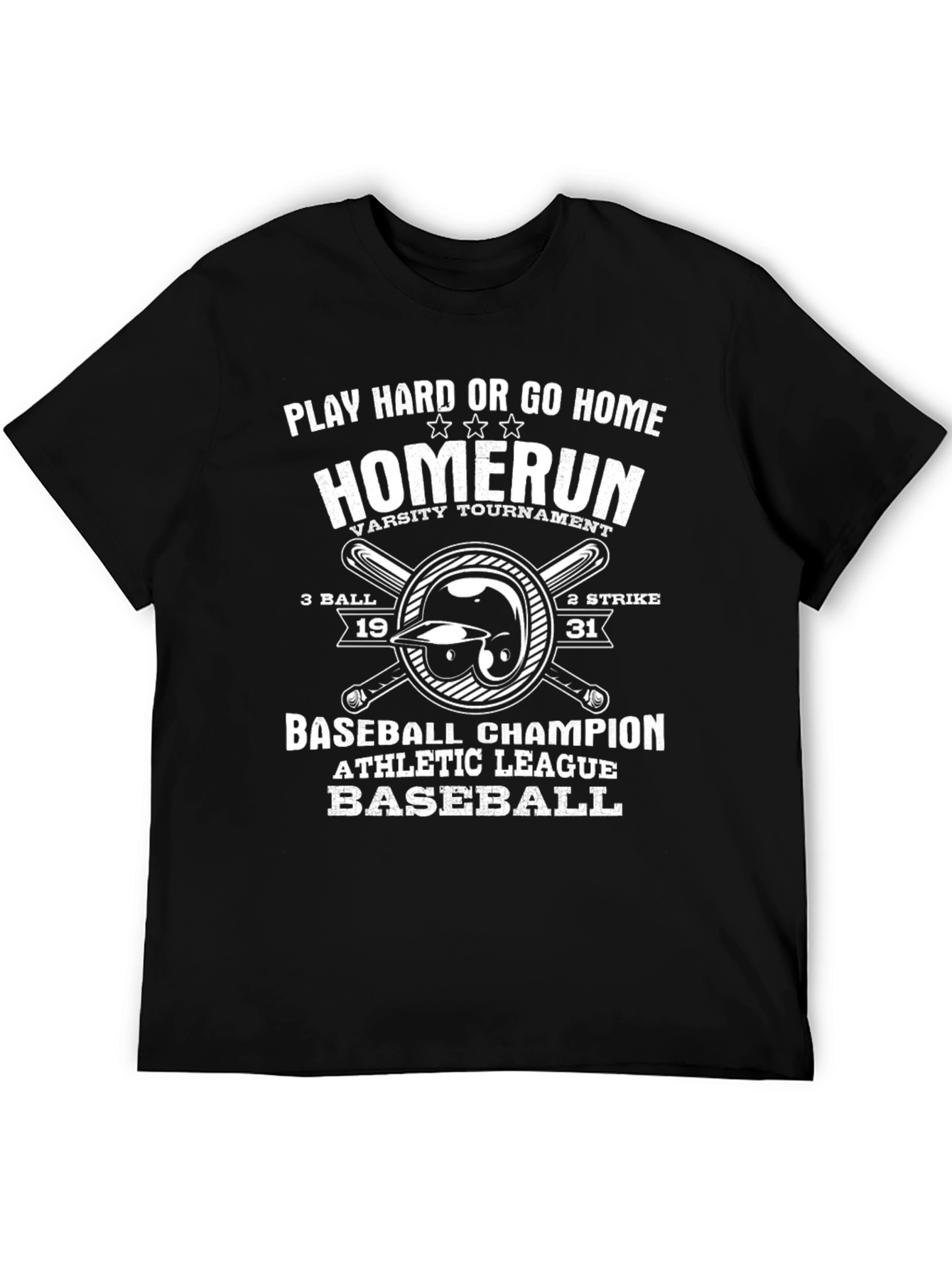 Homerun Baseball Graphic Tee