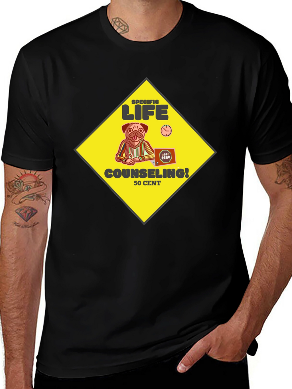 Specific Life Counseling T-Shirt - 50 Cent