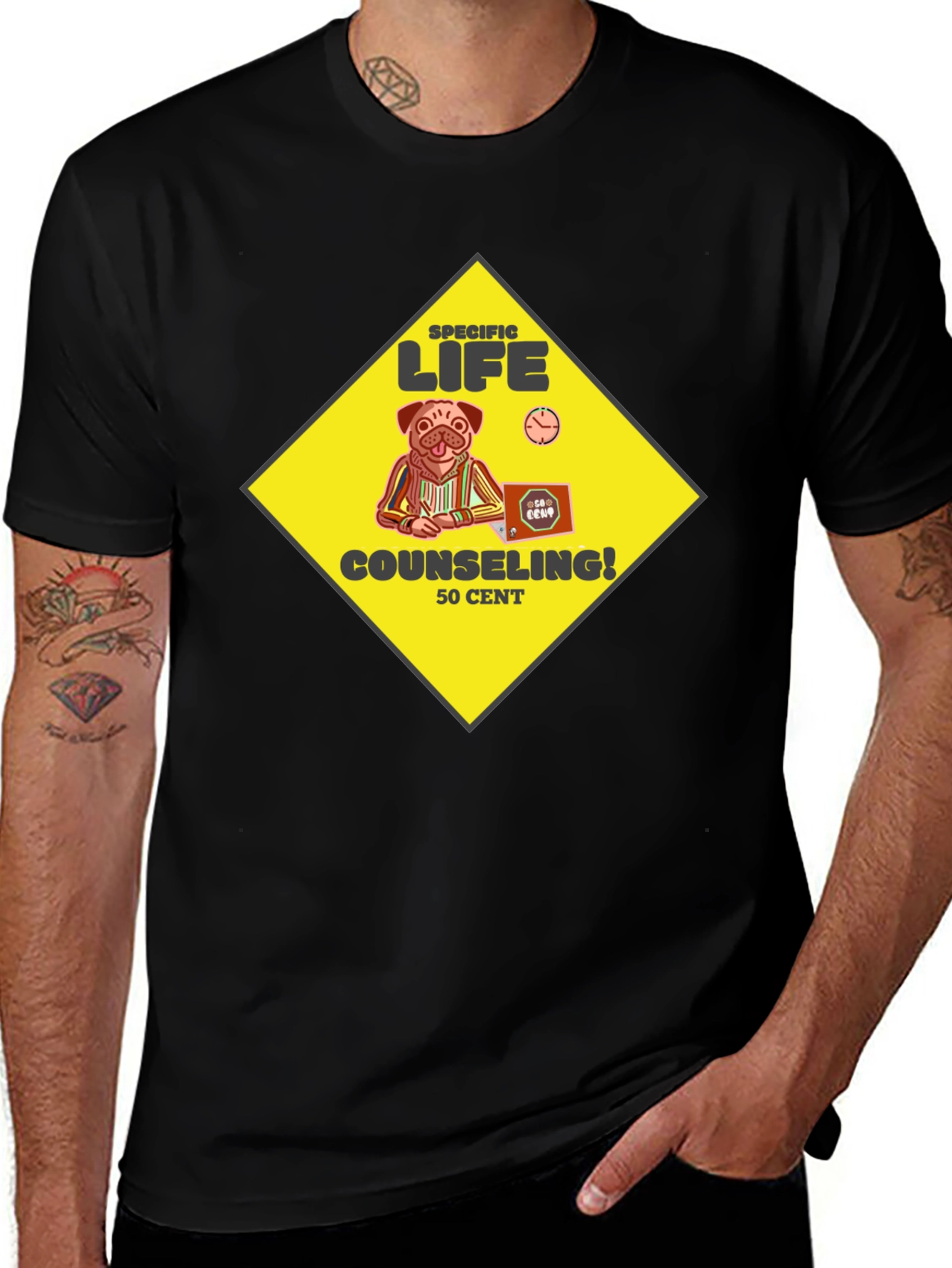 Specific Life Counseling T-Shirt - 50 Cent