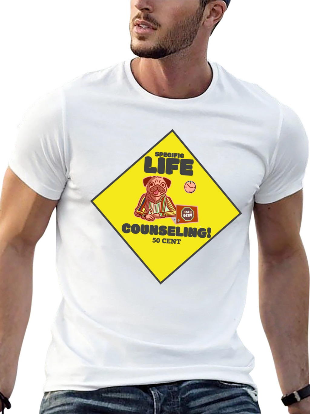 Specific Life Counseling T-Shirt - 50 Cent