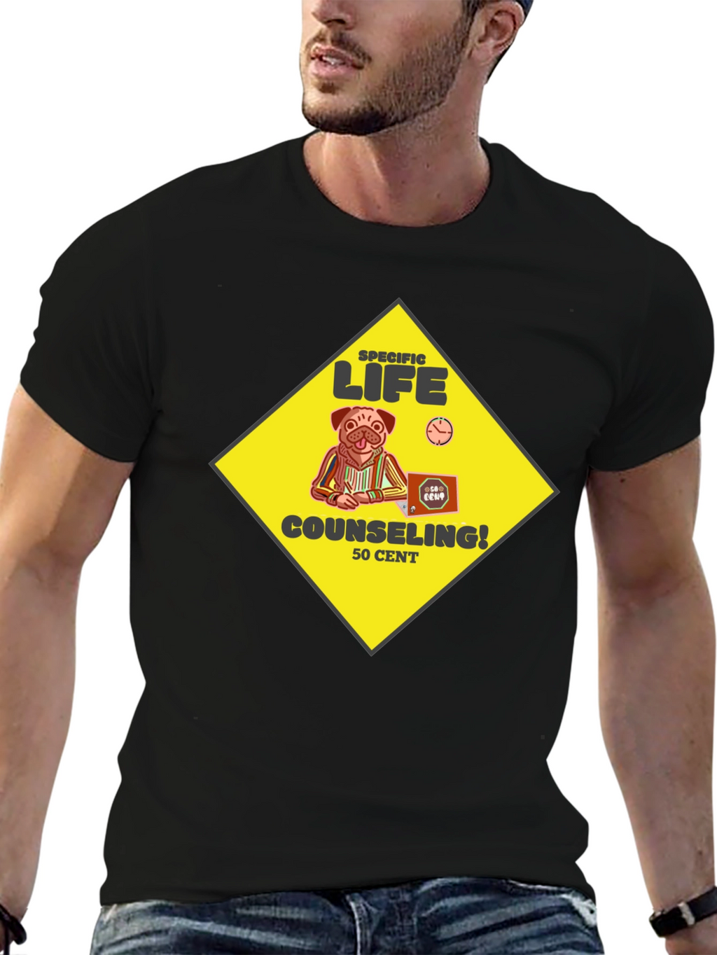 Specific Life Counseling T-Shirt - 50 Cent