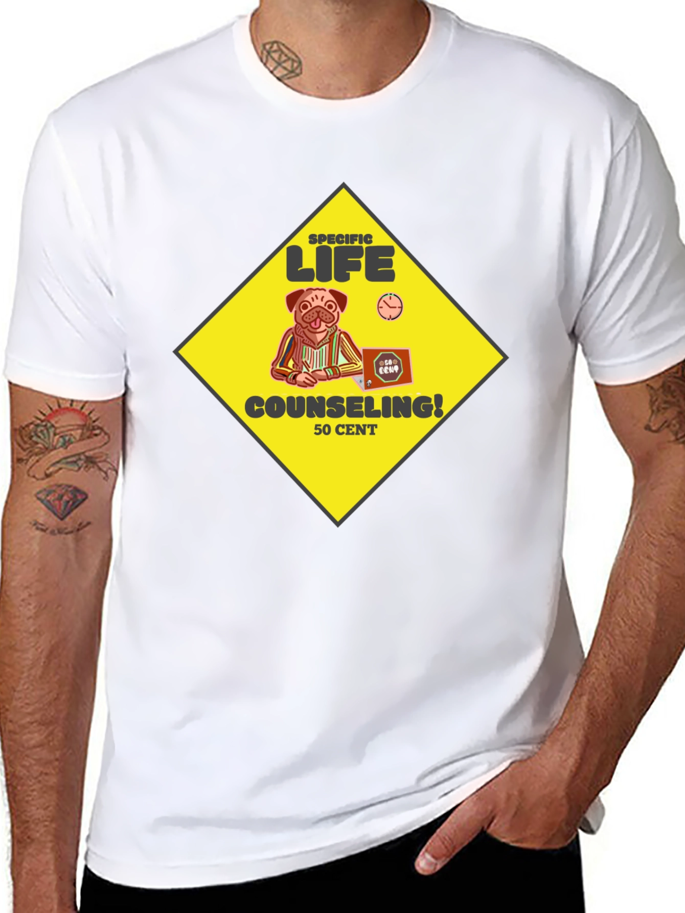 Specific Life Counseling T-Shirt - 50 Cent