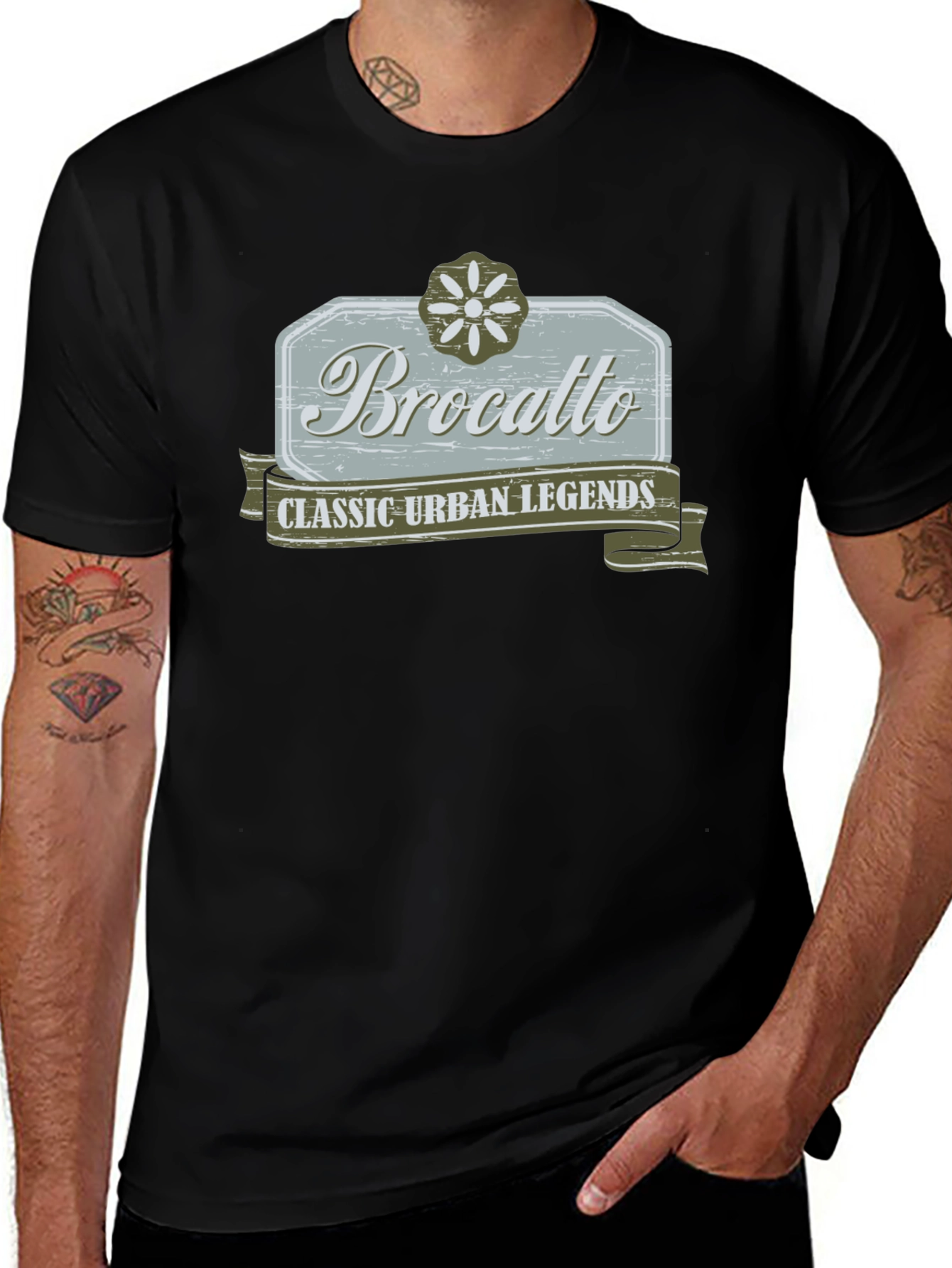 Brocalto Classic Urban Legends Graphic T-Shirt