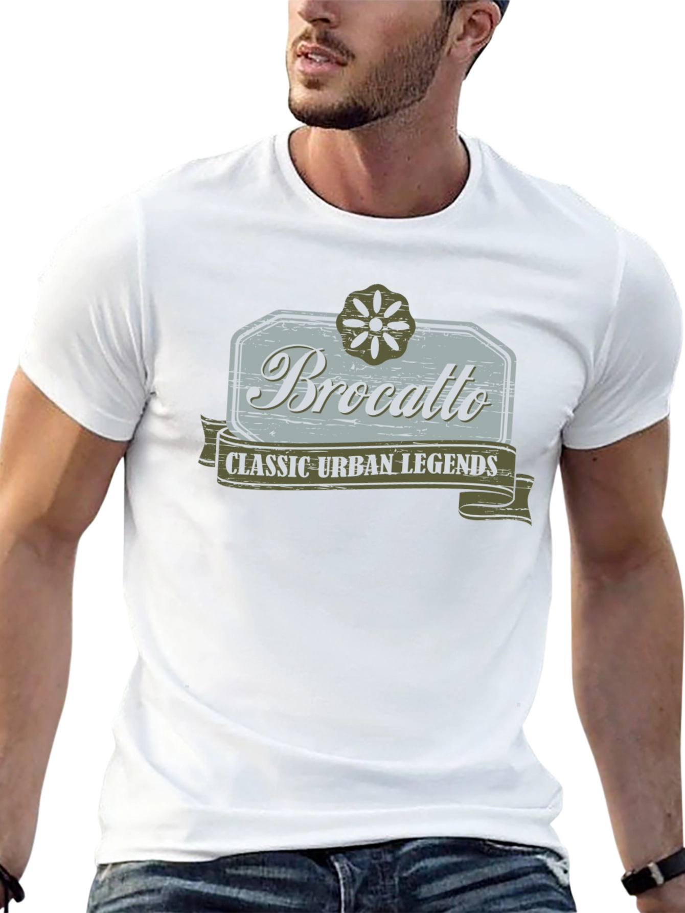Brocalto Classic Urban Legends Graphic T-Shirt