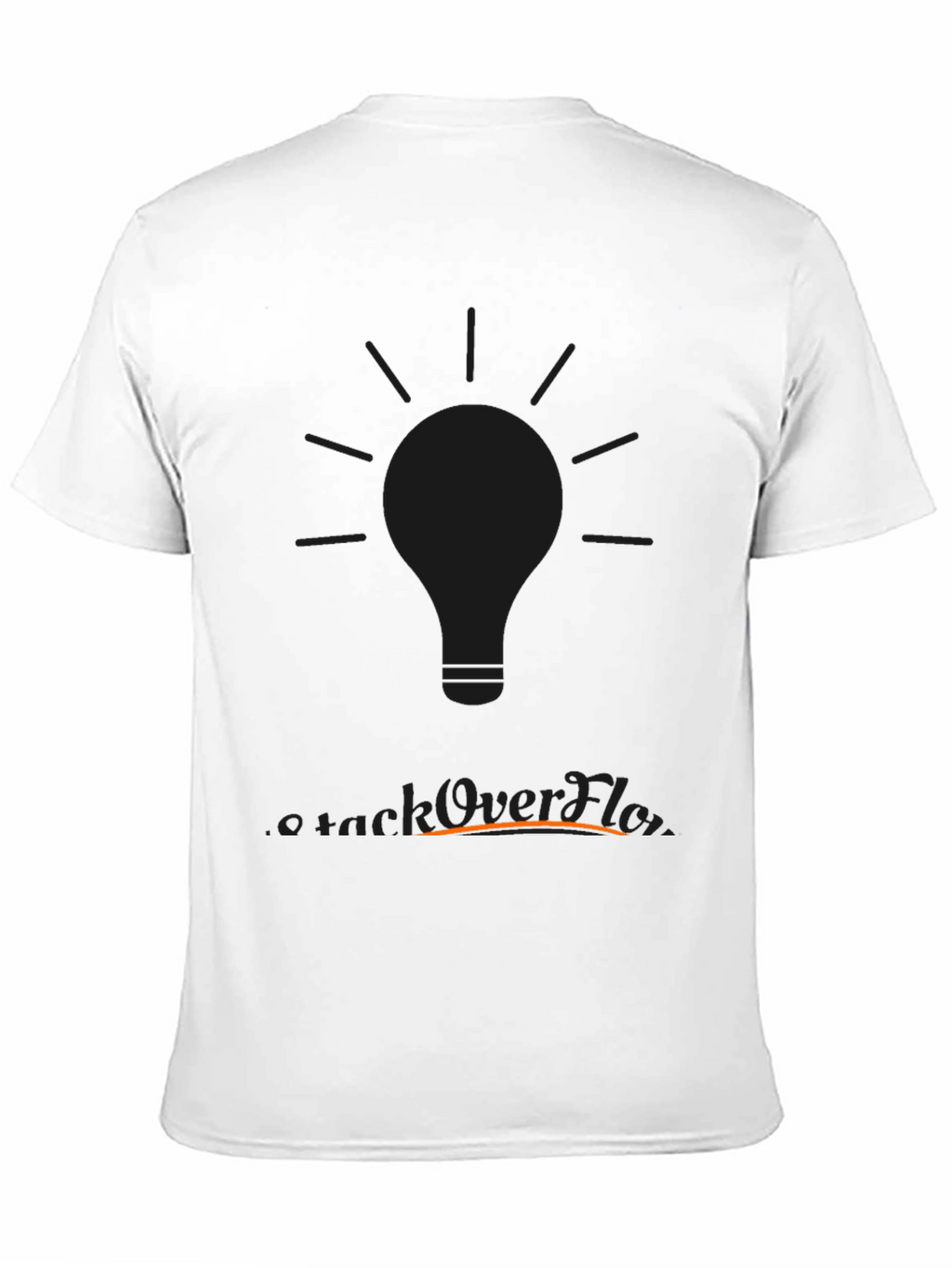 Stack Overflow T-Shirt - Lightbulb Logo