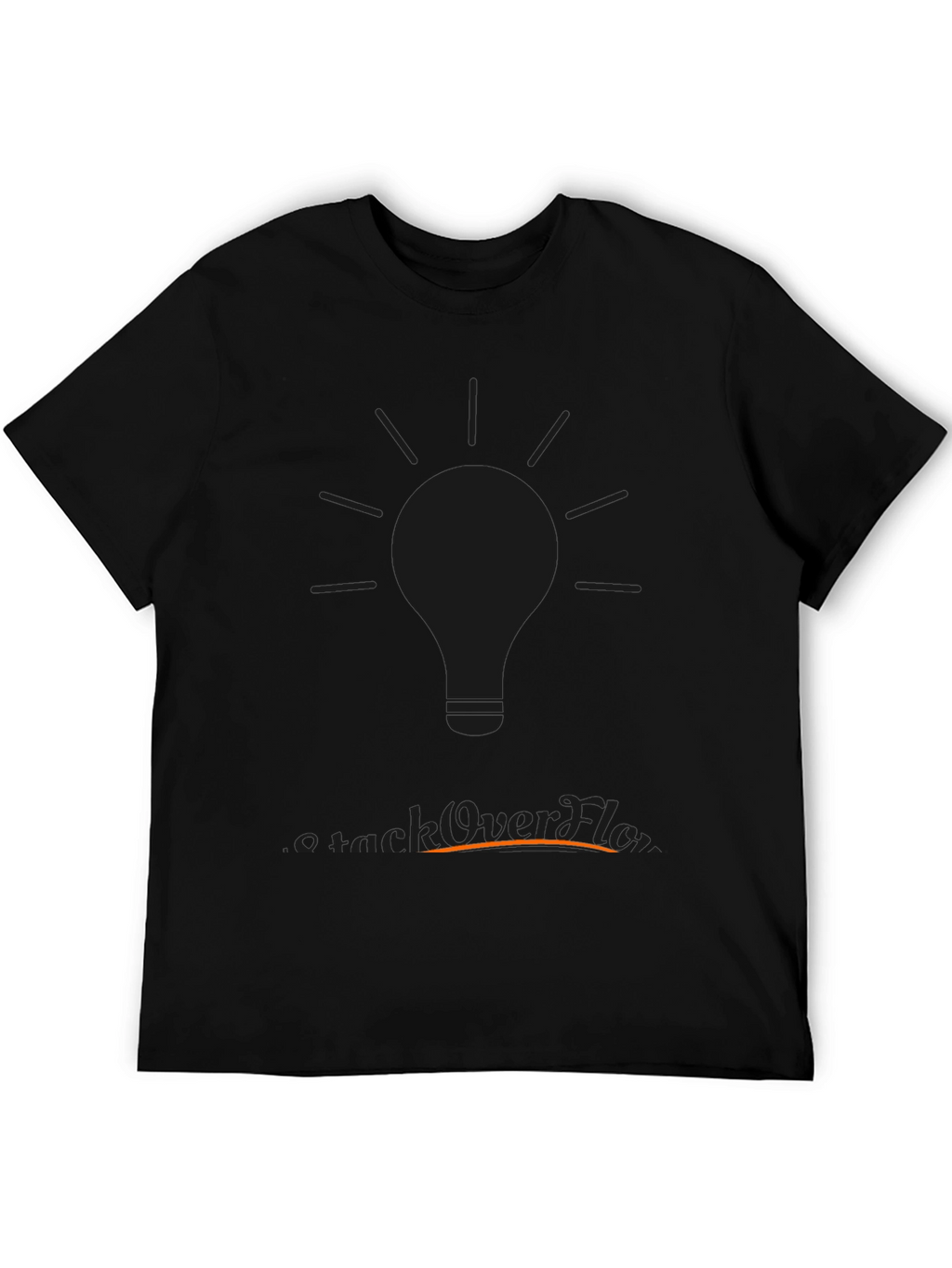 Stack Overflow T-Shirt - Lightbulb Logo