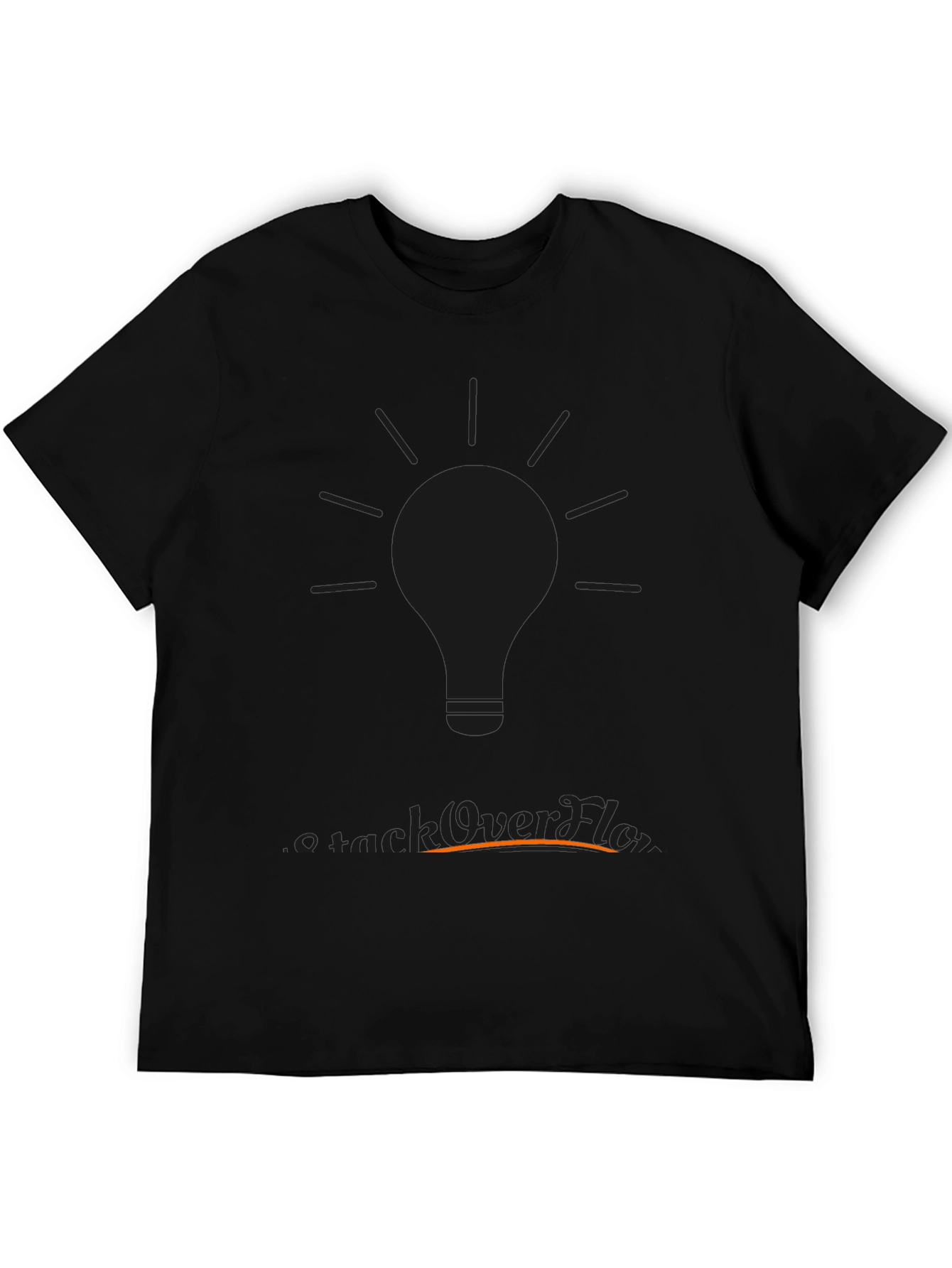 Stack Overflow T-Shirt - Lightbulb Logo