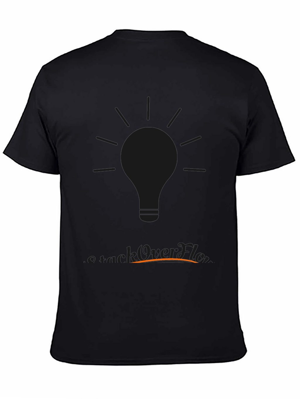 Stack Overflow T-Shirt - Lightbulb Logo