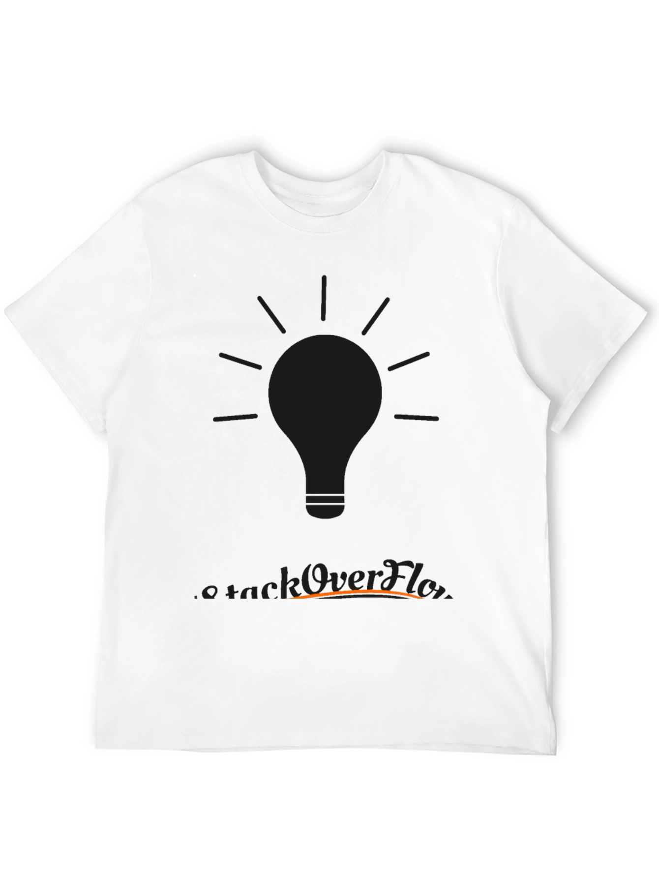 Stack Overflow T-Shirt - Lightbulb Logo