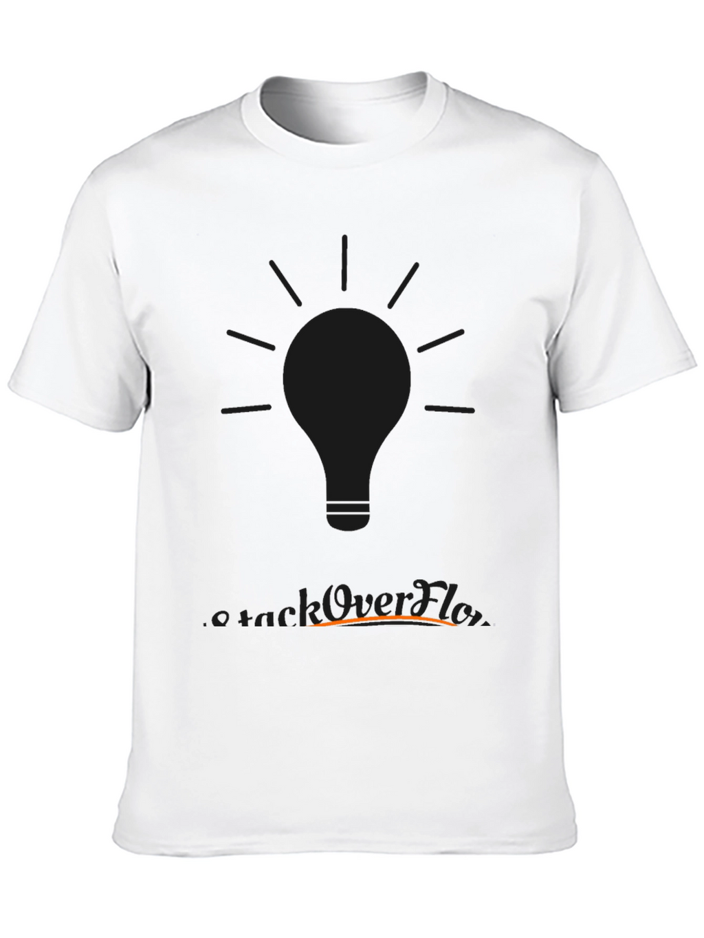 Stack Overflow T-Shirt - Lightbulb Logo