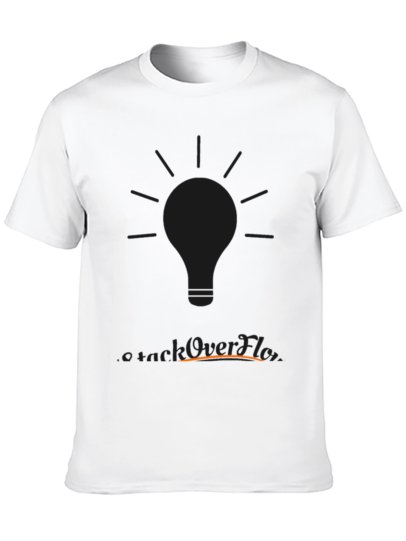 Stack Overflow T-Shirt - Lightbulb Logo