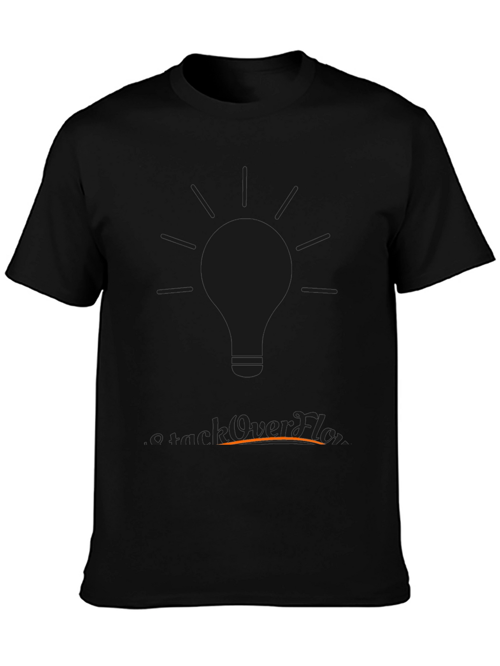 Stack Overflow T-Shirt - Lightbulb Logo
