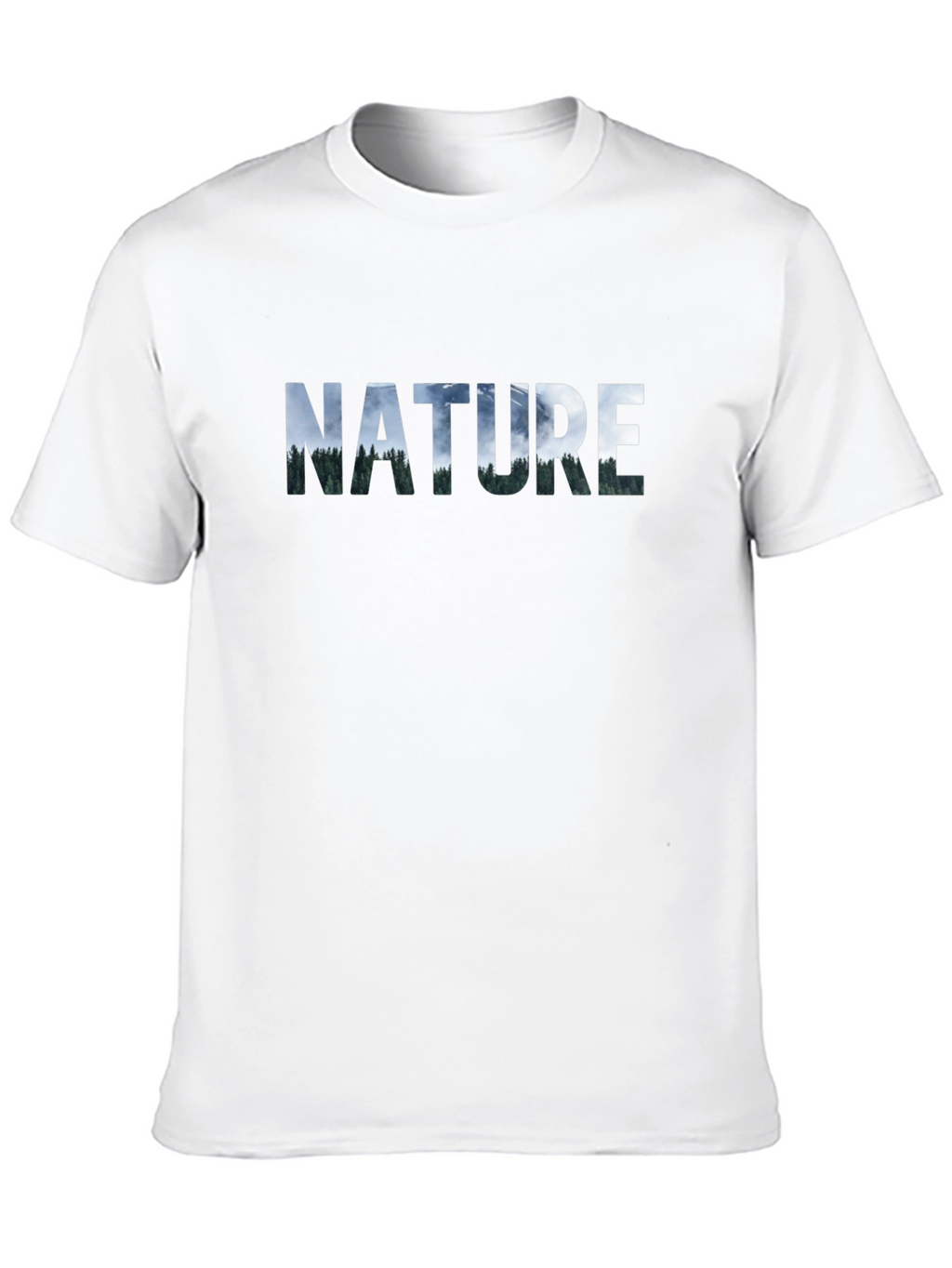 Nature Graphic Tee - Mens Black T-Shirt