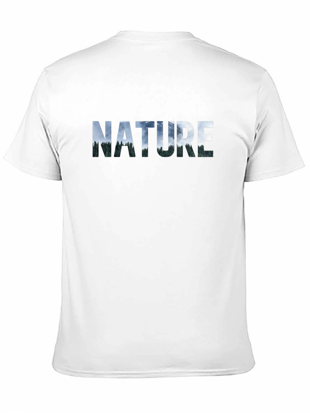 Nature Graphic Tee - Mens Black T-Shirt