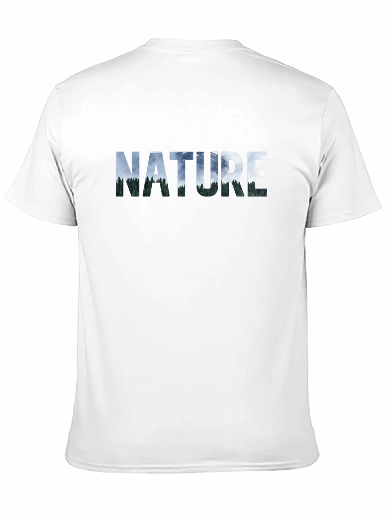 Nature Graphic Tee - Mens Black T-Shirt