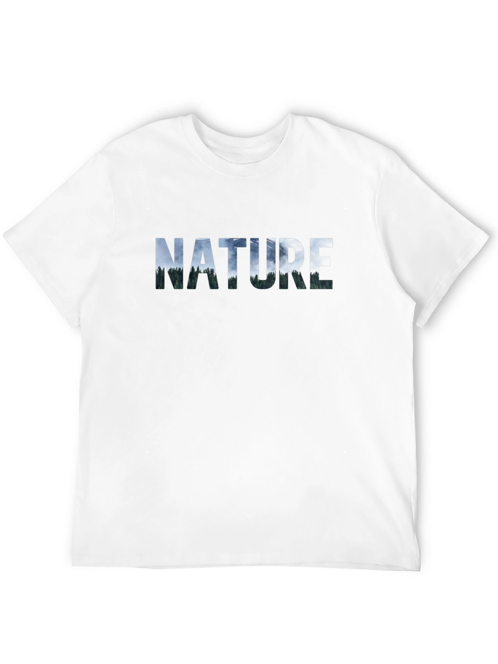 Nature Graphic Tee - Mens Black T-Shirt