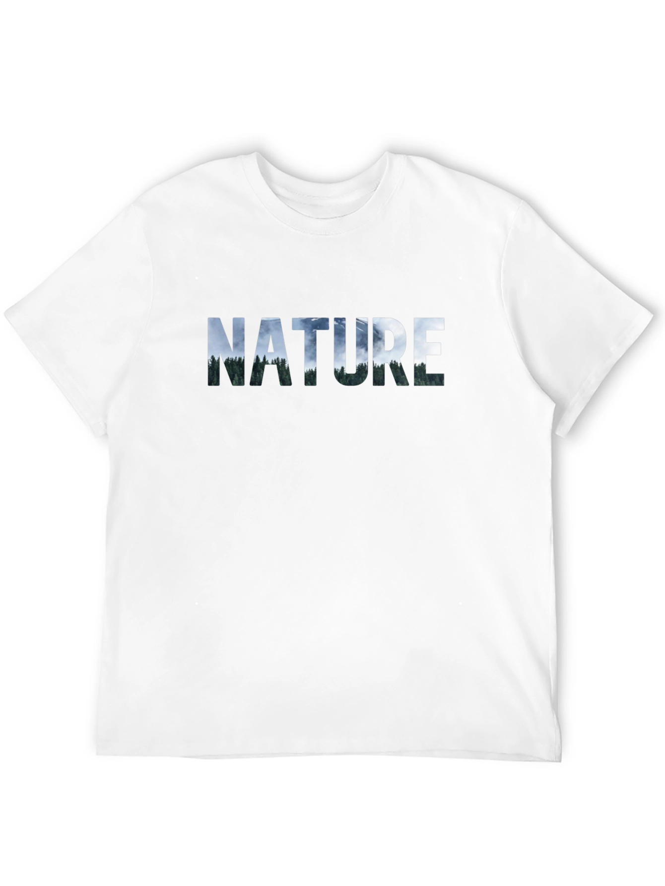 Nature Graphic Tee - Mens Black T-Shirt