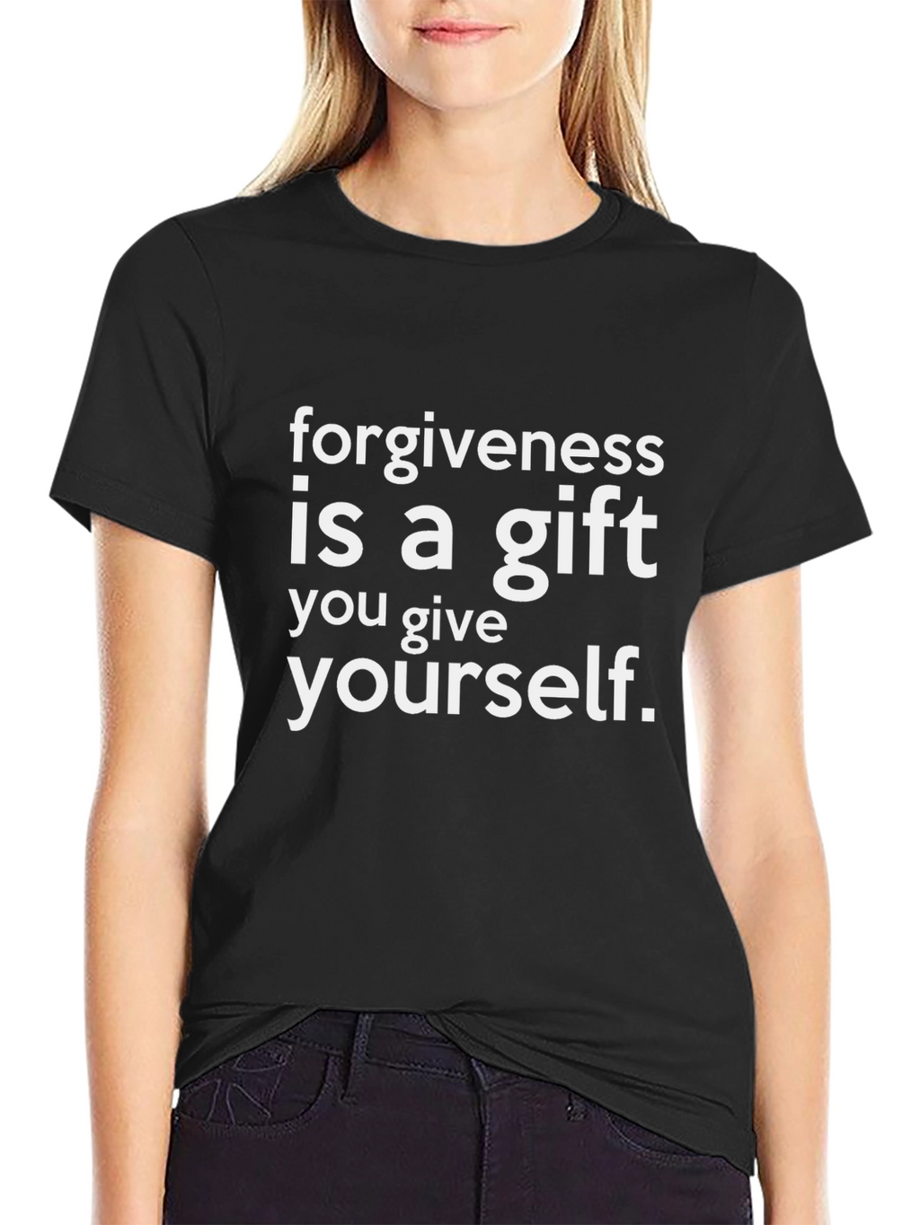 Forgiveness Gift T-Shirt: Inspirational Message Tee