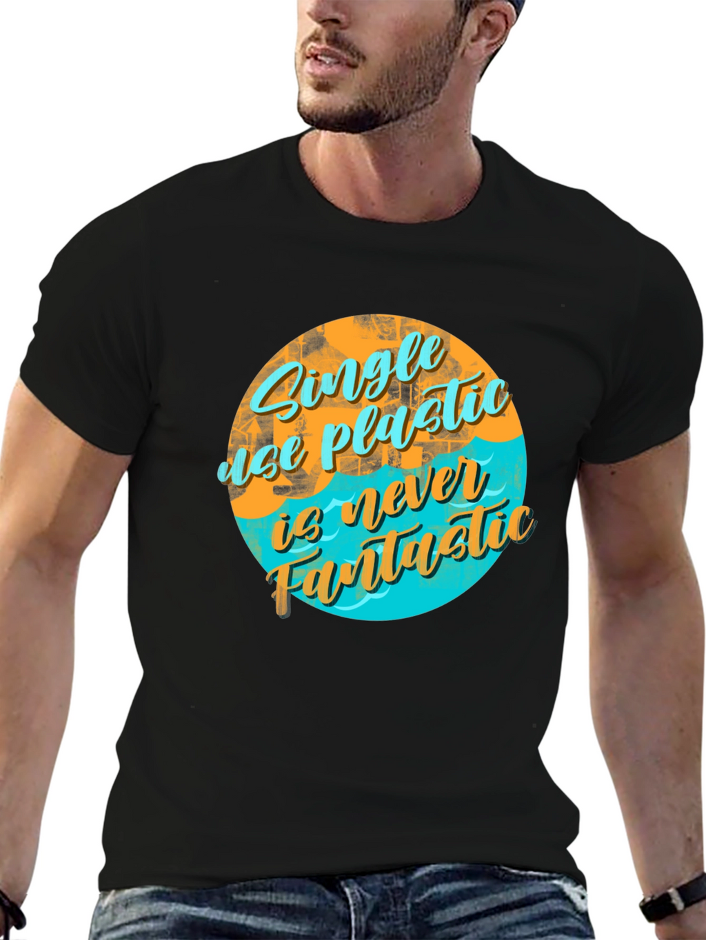 Eco-Friendly Single-Use Plastic T-Shirt