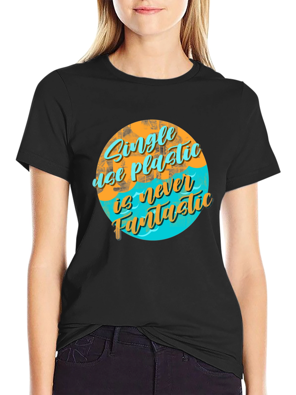 Eco-Friendly Single-Use Plastic T-Shirt