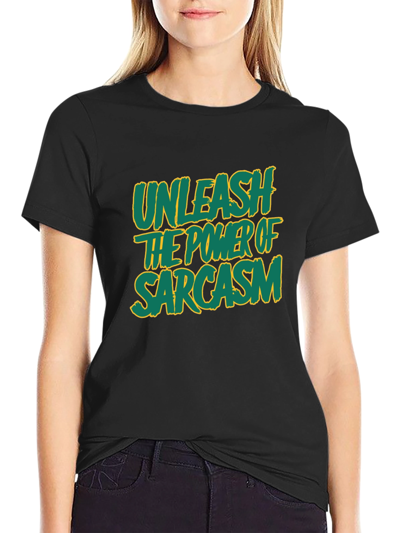 Unleash Sarcasm T-Shirt -  Funny Graphic Tee