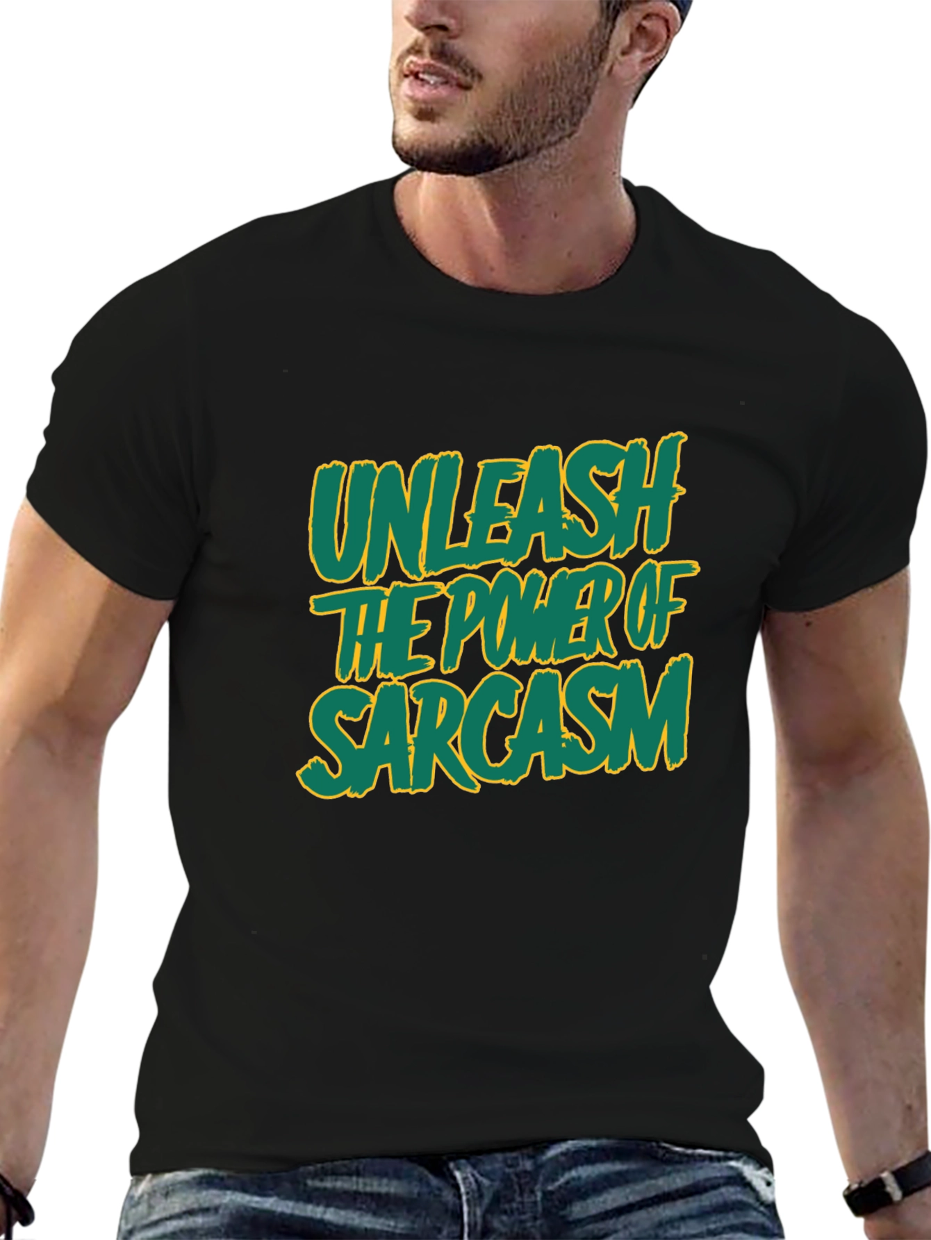 Unleash Sarcasm T-Shirt -  Funny Graphic Tee