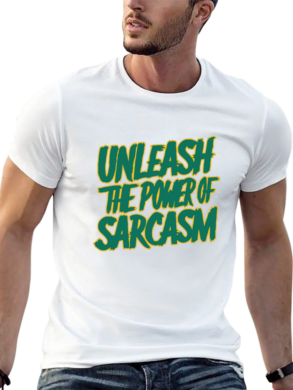 Unleash Sarcasm T-Shirt -  Funny Graphic Tee