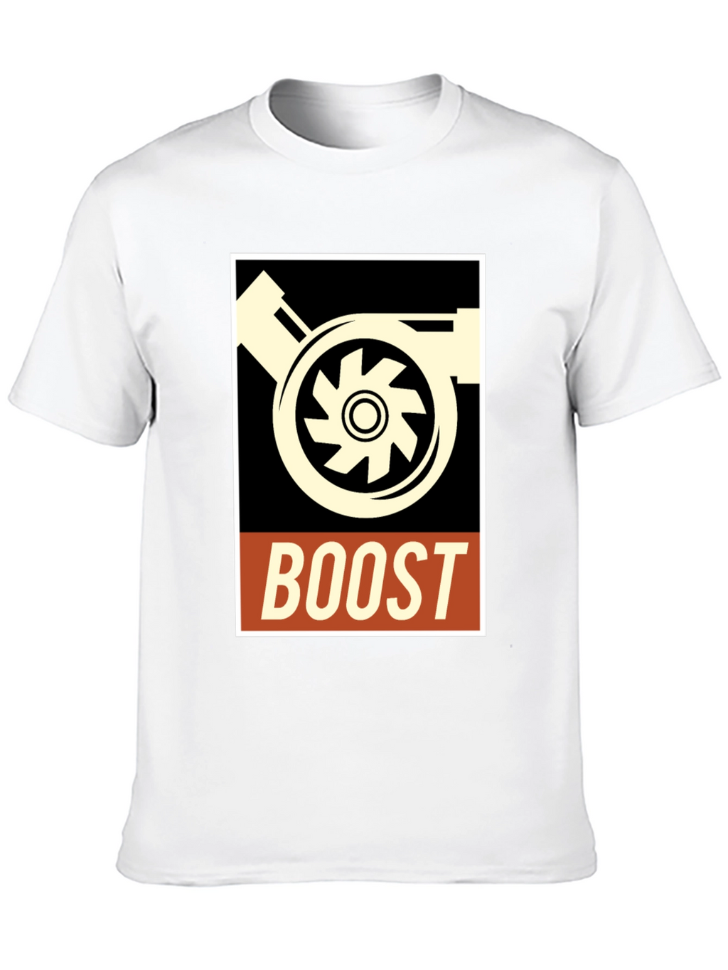 Boost Turbocharger Graphic Tee - Automotive Enthusiast