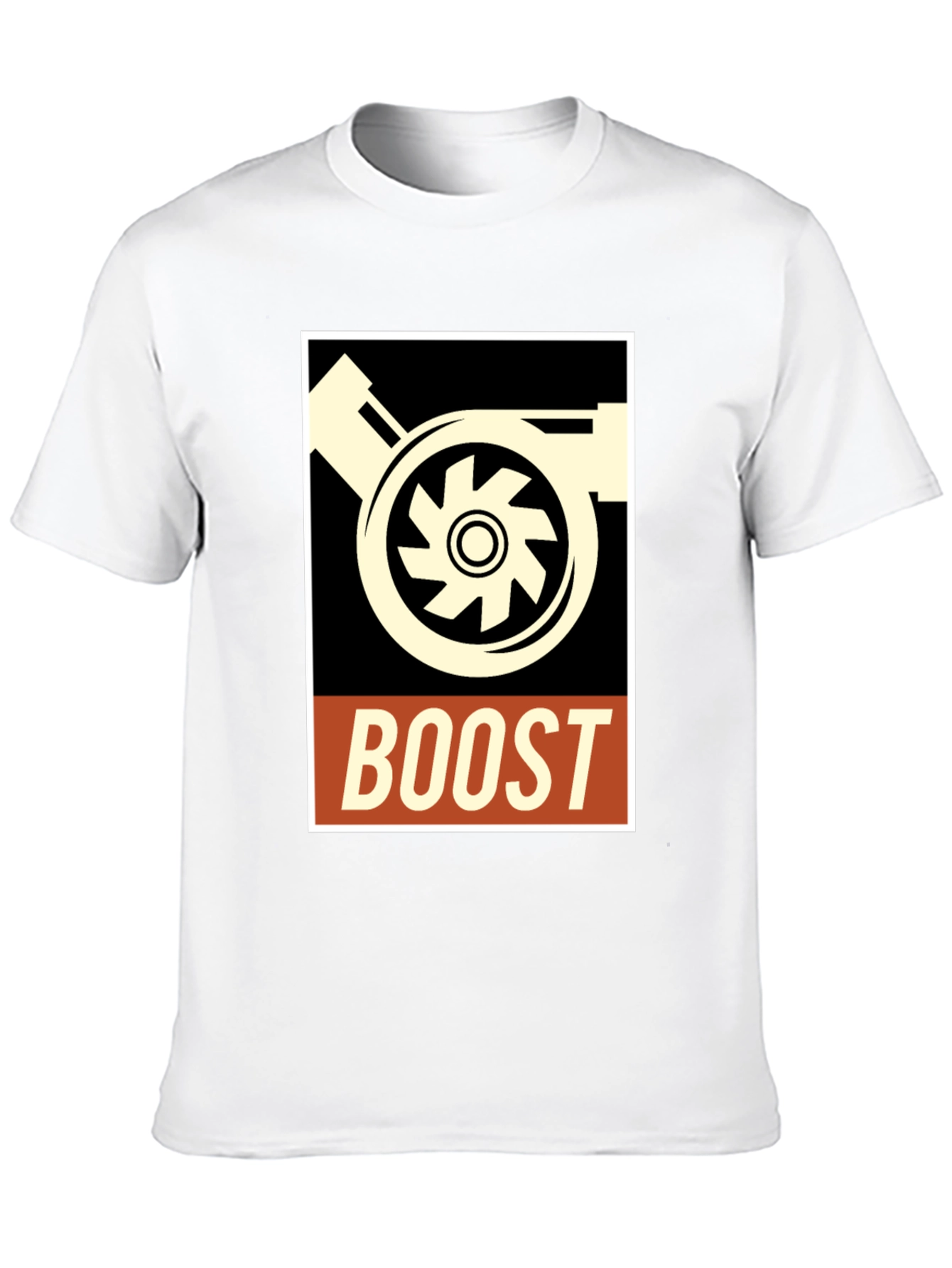 Boost Turbocharger Graphic Tee - Automotive Enthusiast