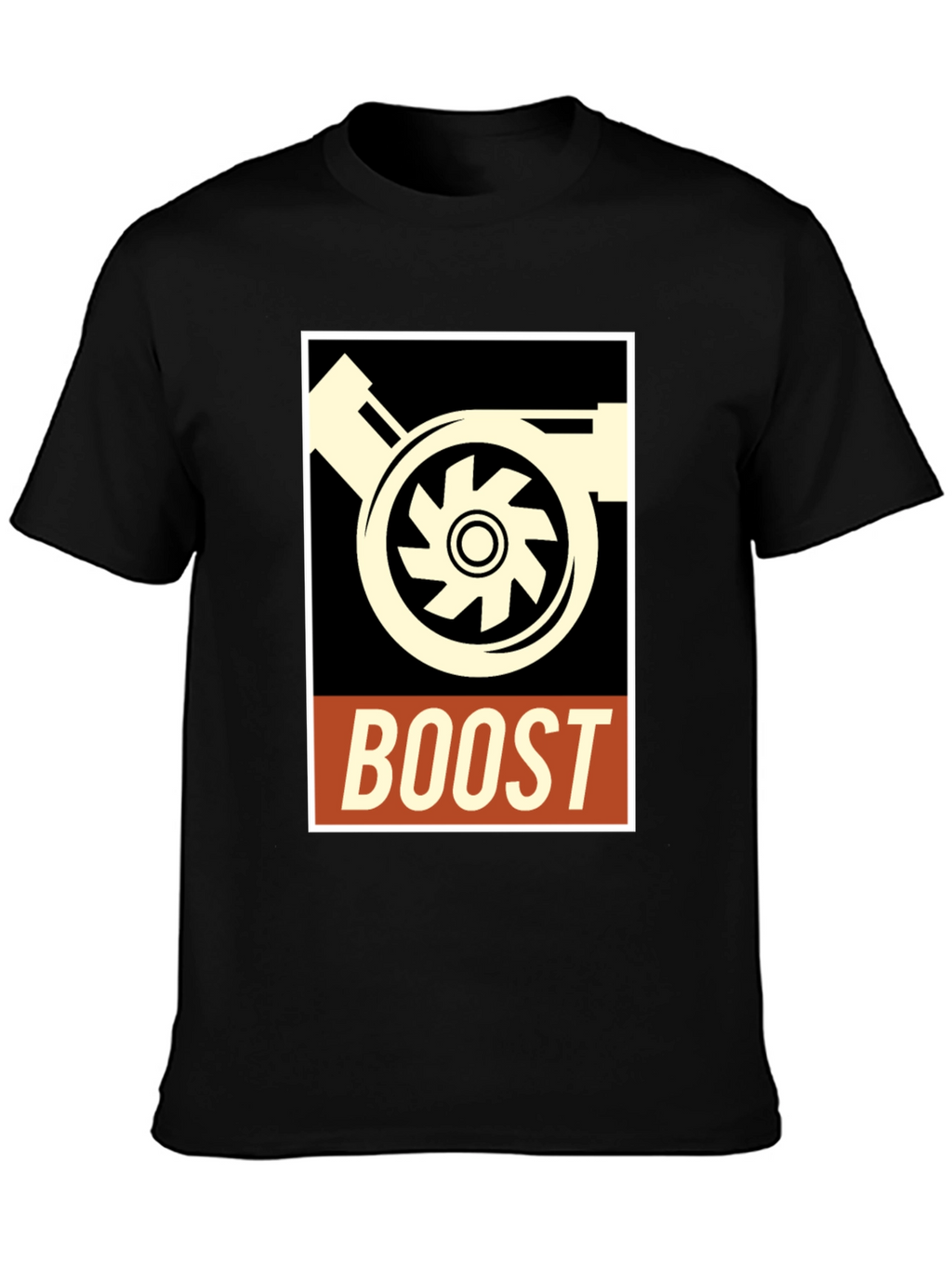 Boost Turbocharger Graphic Tee - Automotive Enthusiast