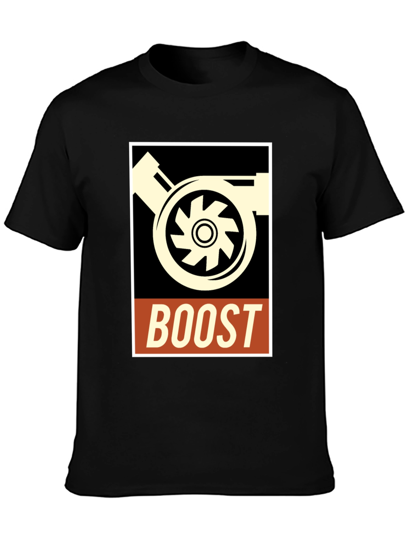 Boost Turbocharger Graphic Tee - Automotive Enthusiast