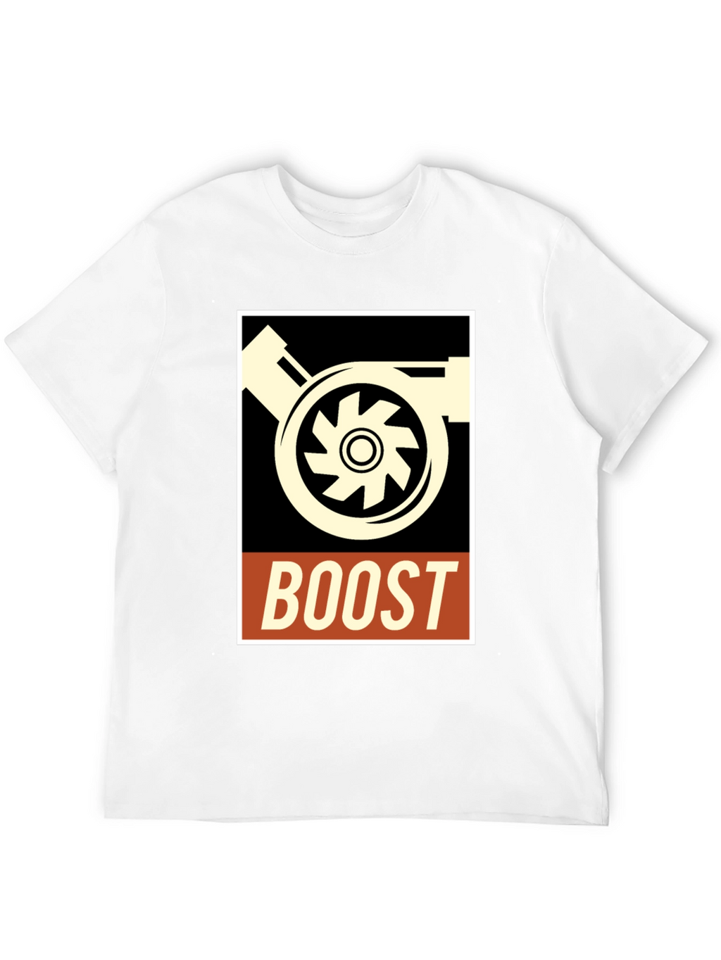 Boost Turbocharger Graphic Tee - Automotive Enthusiast